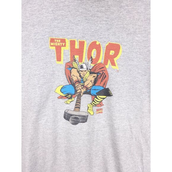 Vintage Marvel Thor Shirt Men's 2XL Graphic Tee Avengers Comic Book - Picture 2 of 7